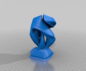 Organic Shape Test Sculpture 3D Models