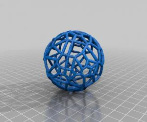 Voronoi Ball 3D Models