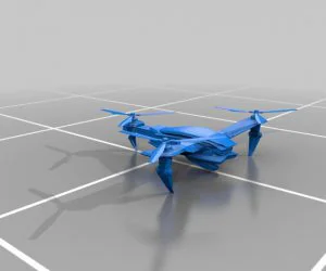 Decoration Drone 3D Models