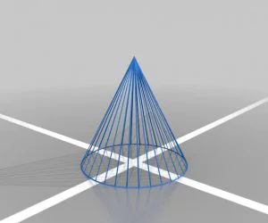 Wire Cone 3D Models
