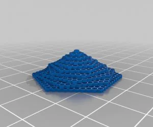Rotating Hexagonal Grid Thing 3D Models