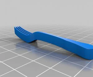 Thicc Fork 3D Models