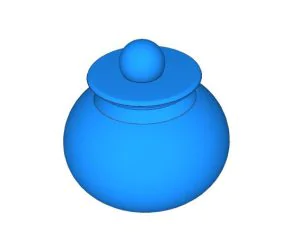 Bowl With Lid 3D Models