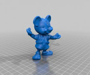 Mickey Mouse Challenging 3D Models