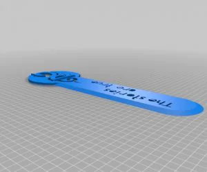 Wingfeather Saga Bookmark 3D Models