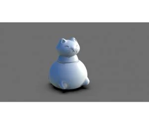 Fat Cat 3D Models