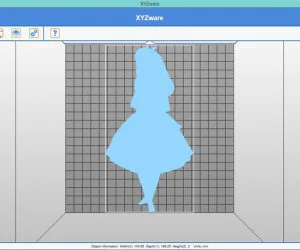Alice In Wonder Land 3D Silhouettes 3D Models