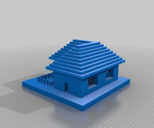 Minecraft Home 3D Models
