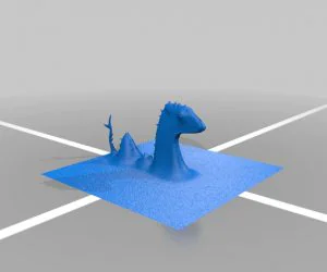 Sea Monster 3D Models