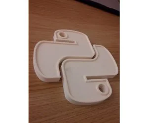 Python Logo 3D Models