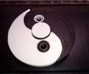 Hand Spinner Yin Yang 3D Models