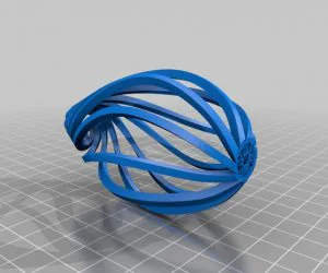 Spiral Egg 3D Models