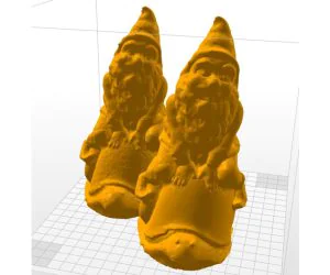 Gnome On Slime 3D Models