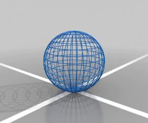 Wire Sphere 3D Models