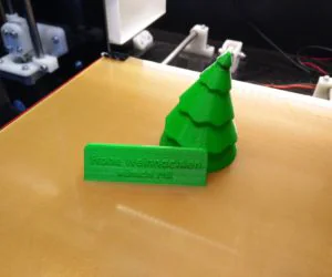 Christmas Tree With Greets 3D Models