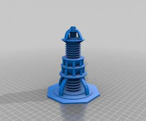 My Customized Futuristic City Builder Generator 3D Models