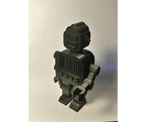 Retro Robot 3D Models