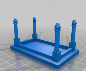 A Simple Table 3D Models