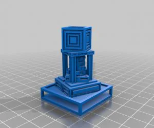 Artistic Desk Piece 3D Models