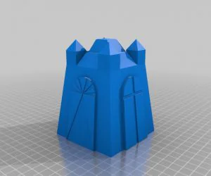 Sand Castle Form 3D Models