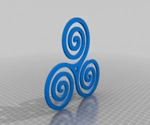 Spiral Trio 3D Models