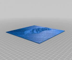 3D Map Of Madeira Island 3D Models