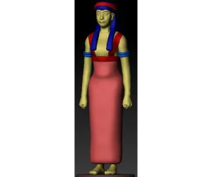 Egypt Goddess Nephthys 3D Models