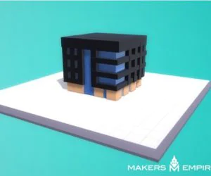 Modern Office Building 3D Models