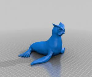 Seal Owl 3D Models