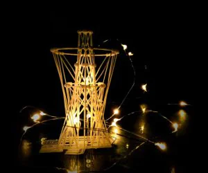 Mathematical Art Light Tower 3D Models