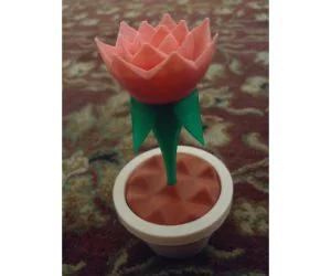 Flower In Pot 3D Models