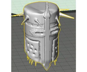 Knights Templar Hemlet 3D Models