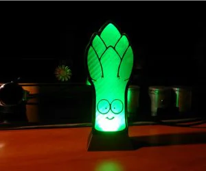 Asparagus Led Usb Lamp 3D Models