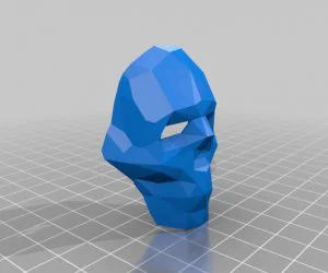 Lowpoly Scull 3D Models