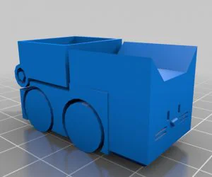 Cali Cat Dump Truck 3D Models