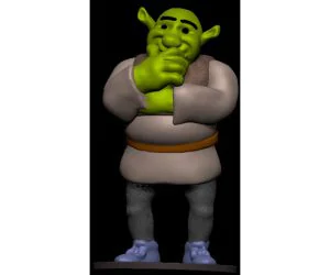 Shrek Fiona 3D Models