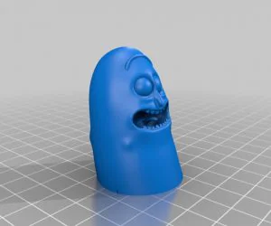 Pickle Rick Cut For Printing 3D Models