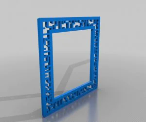 Picture Frame Crystal Circuit 3D Models