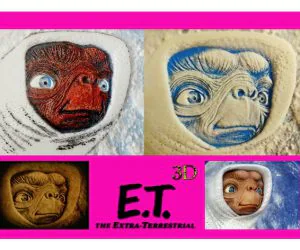 E.T Dibujo 3D 3D Models