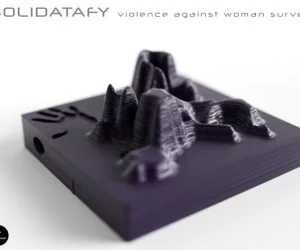 Solidatafy – Violence Against Woman Survey 3D Models