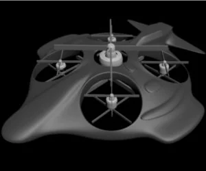 Supra Drone Body 05 3D Models