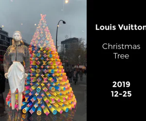 Louis Vuitton Logo Christmas Tree 3D Models