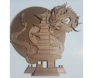 Asian Luck Dragon 3D Models
