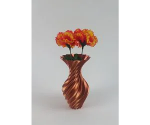 Pointy Twisted Vase 3D Models