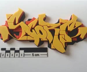 “Score” By Causeturk Graffitti 3D Models