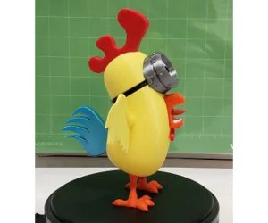 Minion Chicken The Rise Of Gru 3D Models