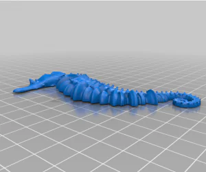 Seahorse By Ying1980 Split In Half 3D Models