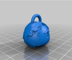 Globey Keychain 3D Models