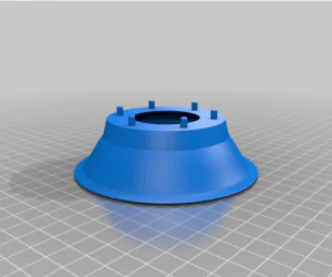 Rotating Lithophane Lamp Improved Base 3D Models