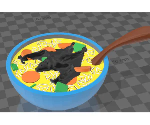Bat Soup 3D Models